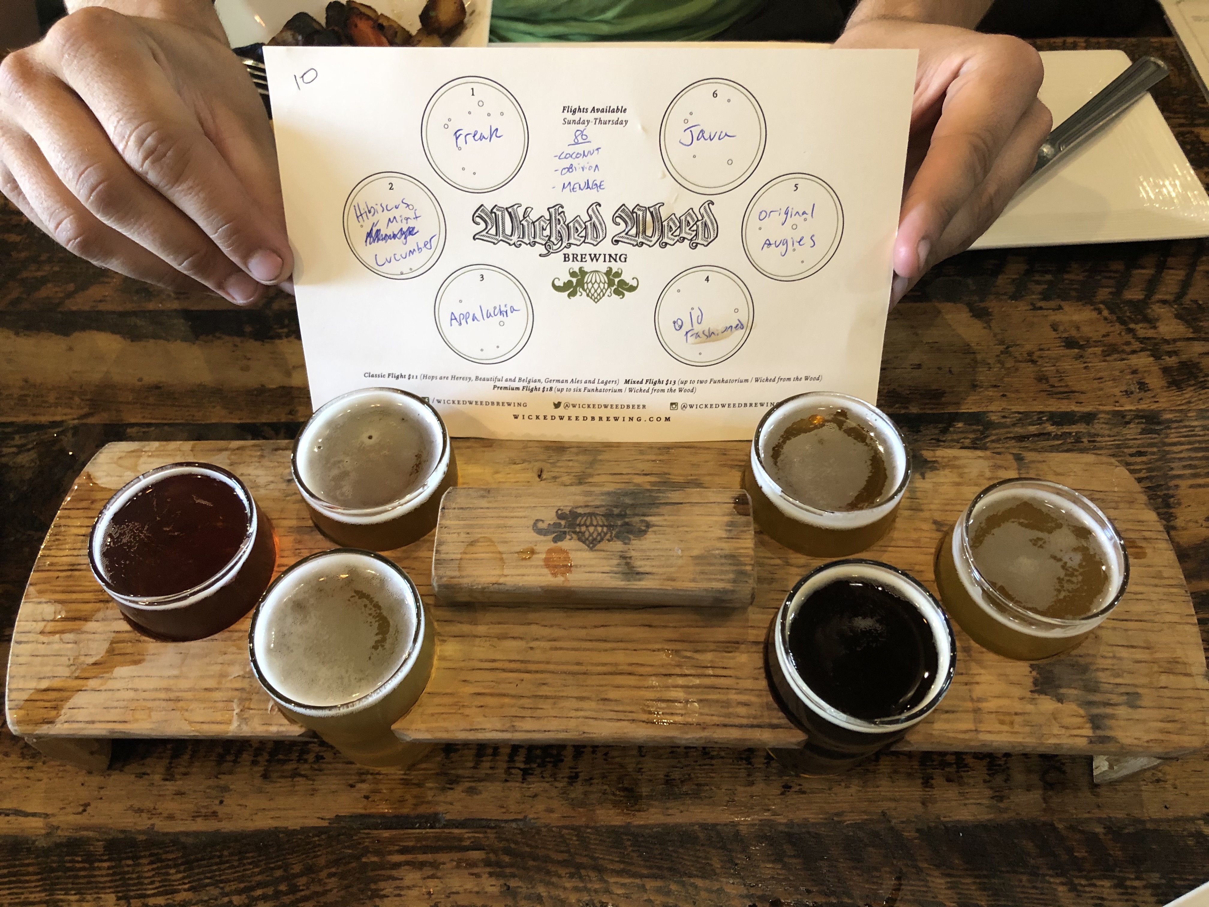 Wicked Weed brewery, Asheville, NC